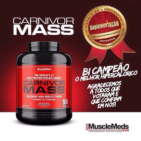 CARNIVOR MASS (2.534G) - MUSCLEMEDS